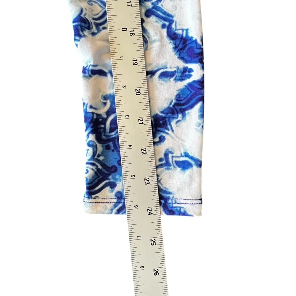 MICHAEL Michael Kors gorgeous dress white & blue women’s size Petite/Medium